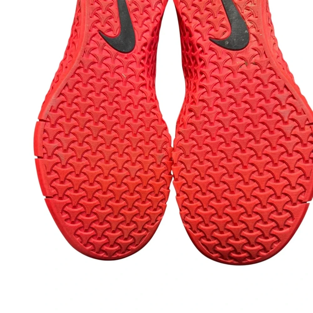 Nike Metcon 3 Shoes Womens Size 8.5 Gray Red‎ Training Sneakers 849807-008